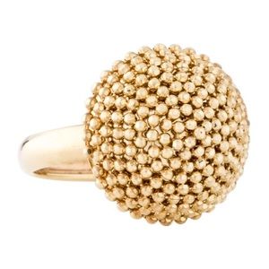 14 Karat Gold  Cocktail Ring Size 6.5